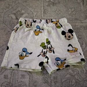 Zara Disney faces shorts size 9/12